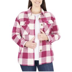 Ladies Plaid Shacket