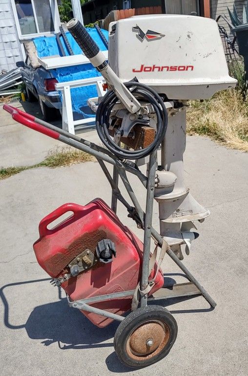 1962 Johnson Sea Horse 5-1/2 HP CD19S Outboard Boat Motor