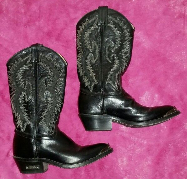 Women's Size 7.5M Leather HARLEY DAVIDSON Cowboy Boots