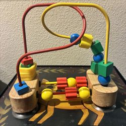 Melissa & Doug Classic Bead Maze The Original Wooden Educational Kids my first