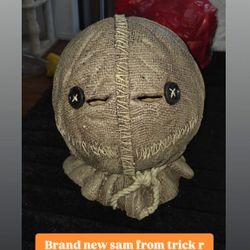 Sam mask trick r treat Never Worn!
