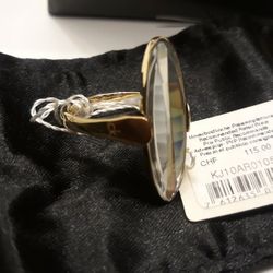 Calvin Klein Women's Continuity Slim Oval Ring