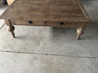 Shabby Chic Wooden Coffee Table