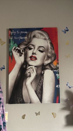 Marilyn Monroe canvas