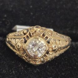 Vintage Diamond Ring 