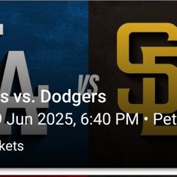 SD Padres vs LA Dodgers 