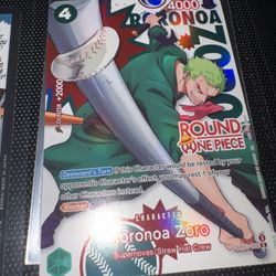 Zoro Round 1 Piece tcg card promo