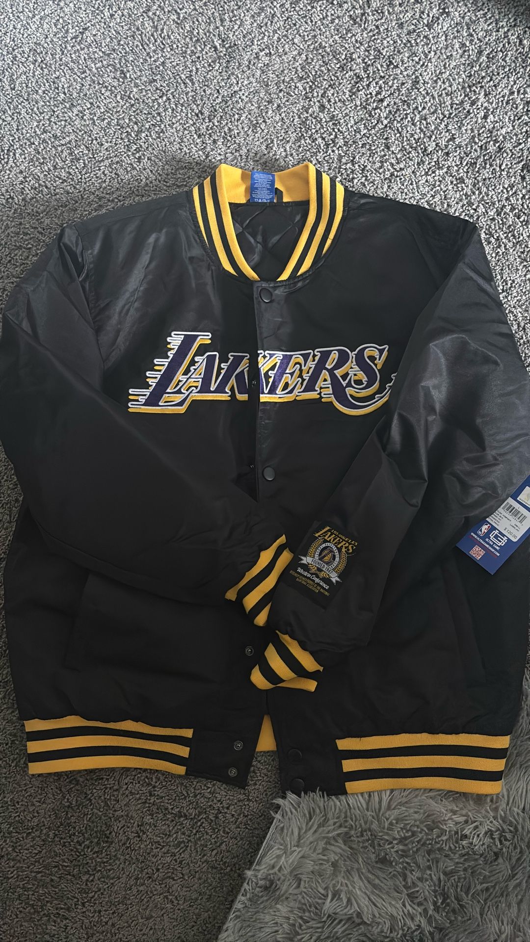 Size L Lakers Jacket