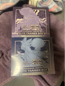 Pokemon chilling reign both PC exclusive ETB