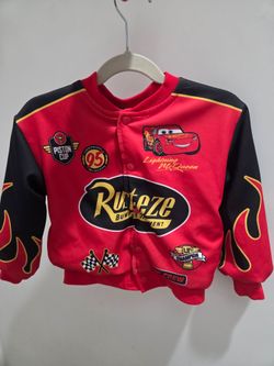 Disney Cars Lightning McQueen Kids Racing Jacket