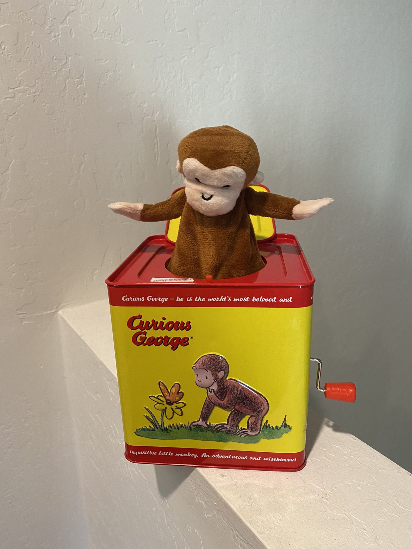 Curious, George Jack-In-The-Box Toy