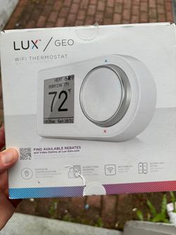 LUX GEO WiFi Smart Thermostat – New Open Box