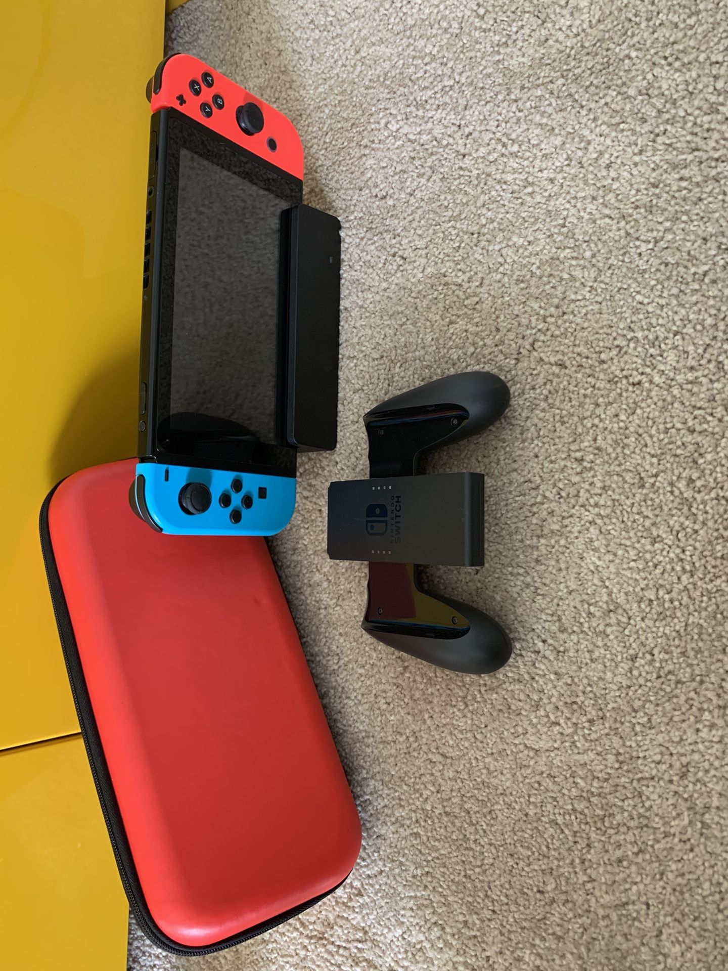 Nintendo Switch w/ case