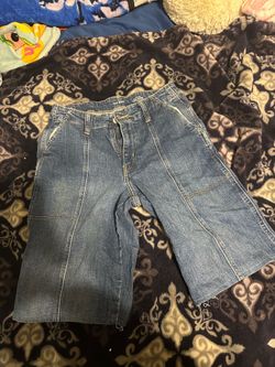 Blue shorts