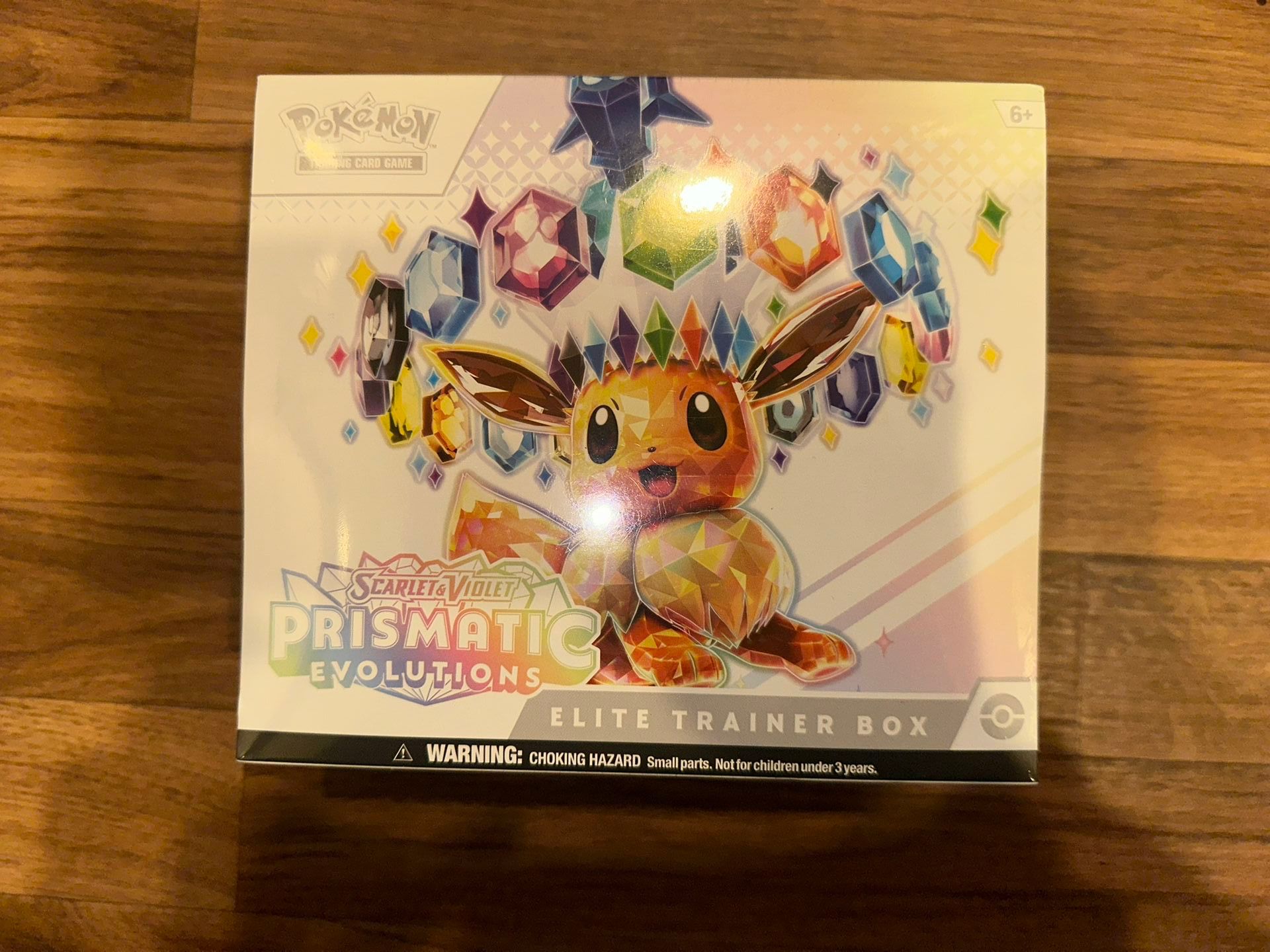 Pokemon Prismatic ETB, Factory Seal