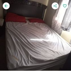 Mattress Box Spring And Headboard Taking Offer