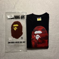 Bape shirt red