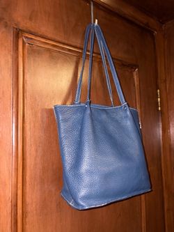 Talbots, Blue Shoulder Bag, Genuine Leather