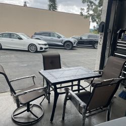 Dinning. Set Patio Outside 