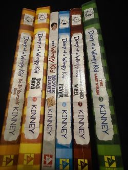 Diary of a whimpy kid set of books