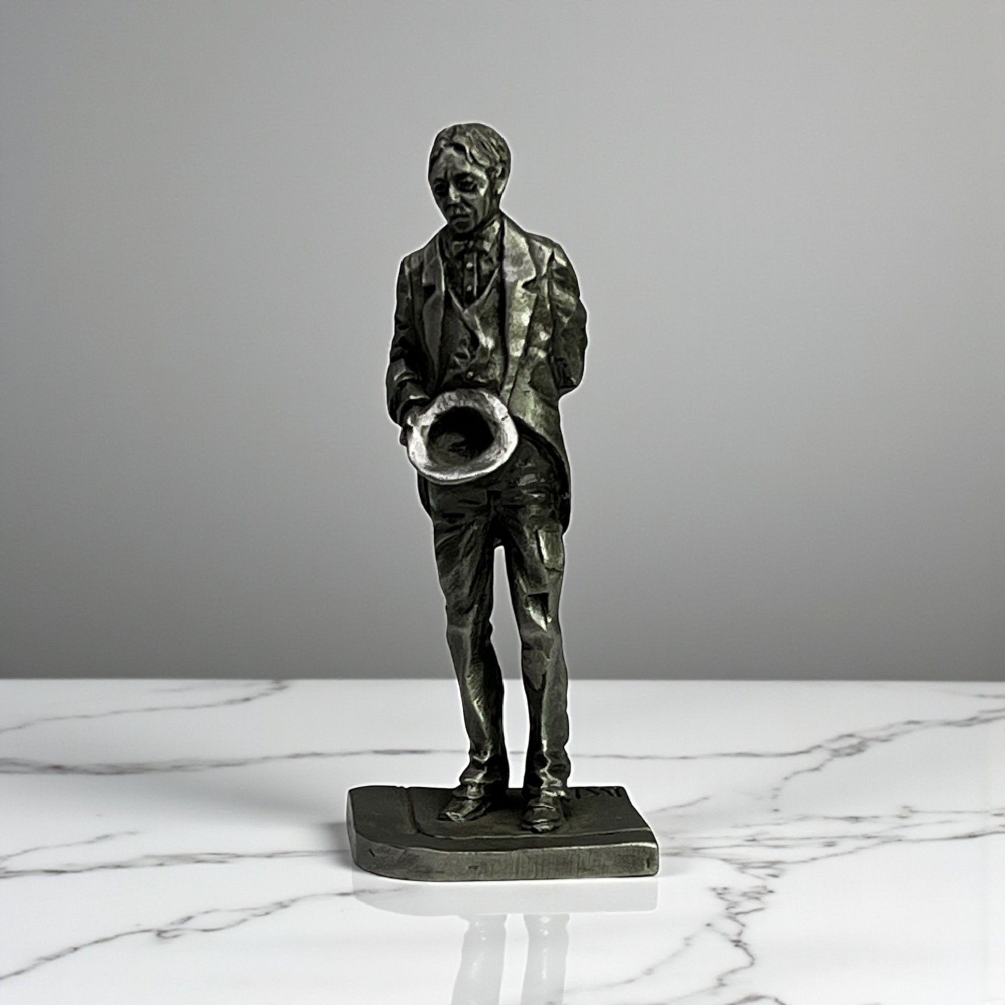 Vintage Franklin Mint After The Crash Pewter Figurine From 1980