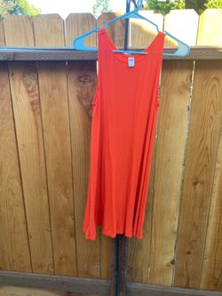 Women’s Orange Comfy Dress