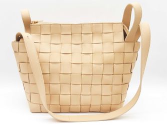 Bottega Veneta Bowling Intercciato Cassette Beige Leather Tote Bag Do0125lcxzmia
