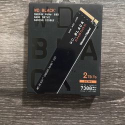 WD Black SN850X 2TB NVMe SSD Gen4 (NEW – Gaming / PS5 Ready) 