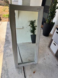 Mirror & storage compartment