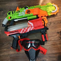 Nerf Brainsaw and Artemis