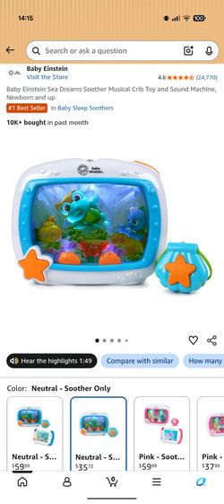 Baby Einstein Sea Dream Aquarium
