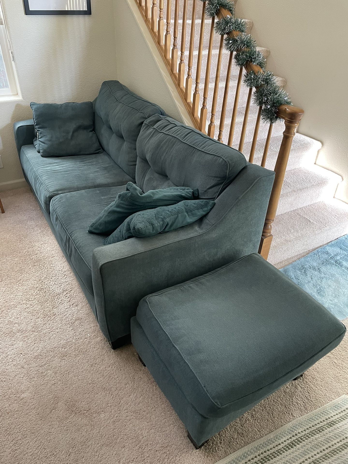 Ashley Sofa & Ottoman