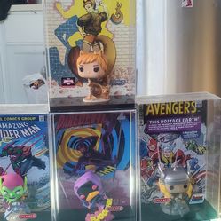 Funko Pop Comic Covers Target exclusive bundle