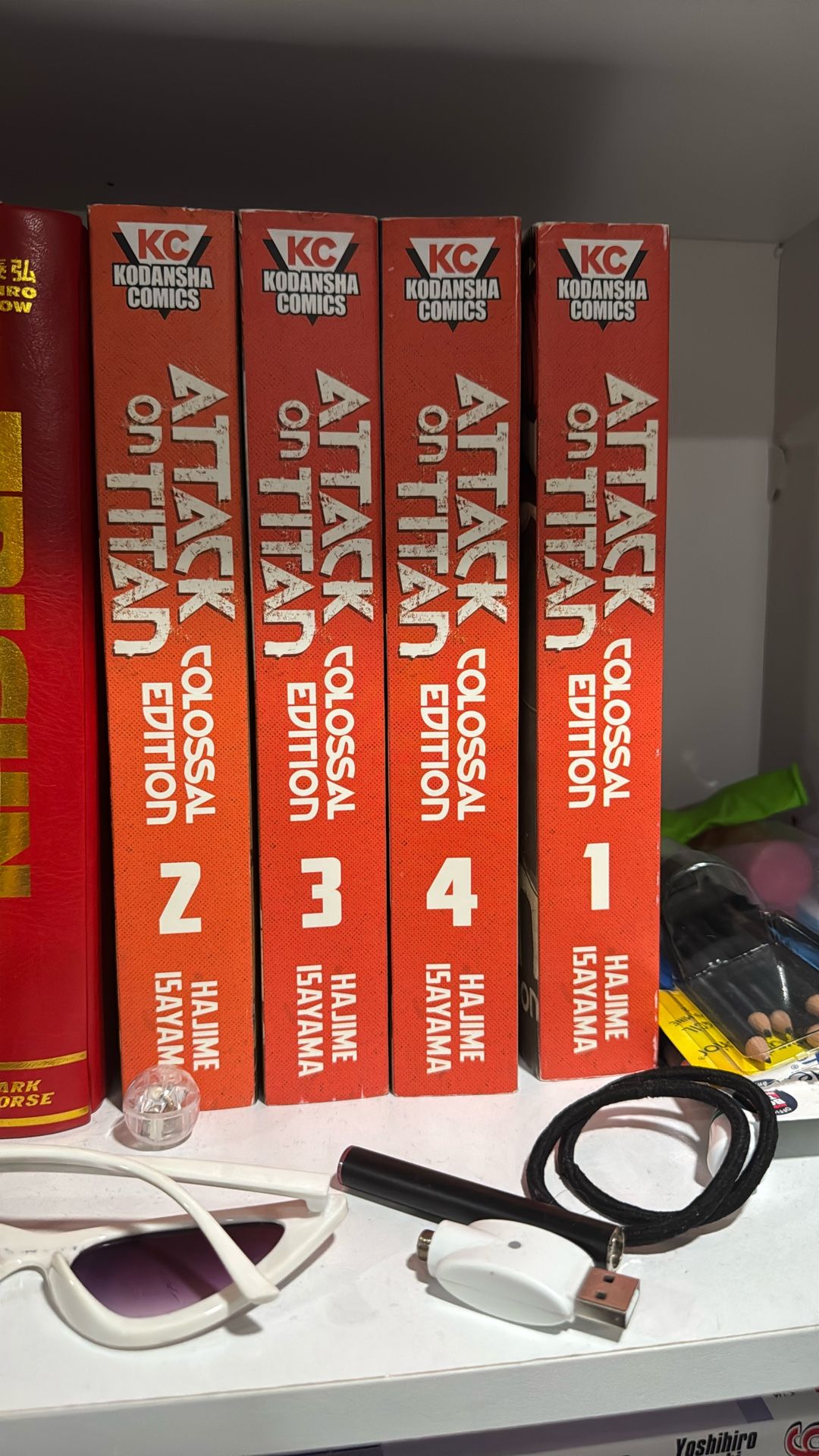 Attack On Titan Colossal Edition 1-4