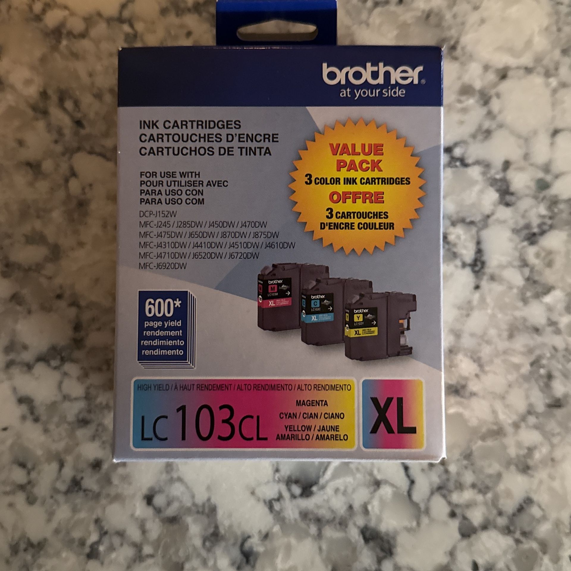 Brother Ink Cartridge LC103CL XL - New