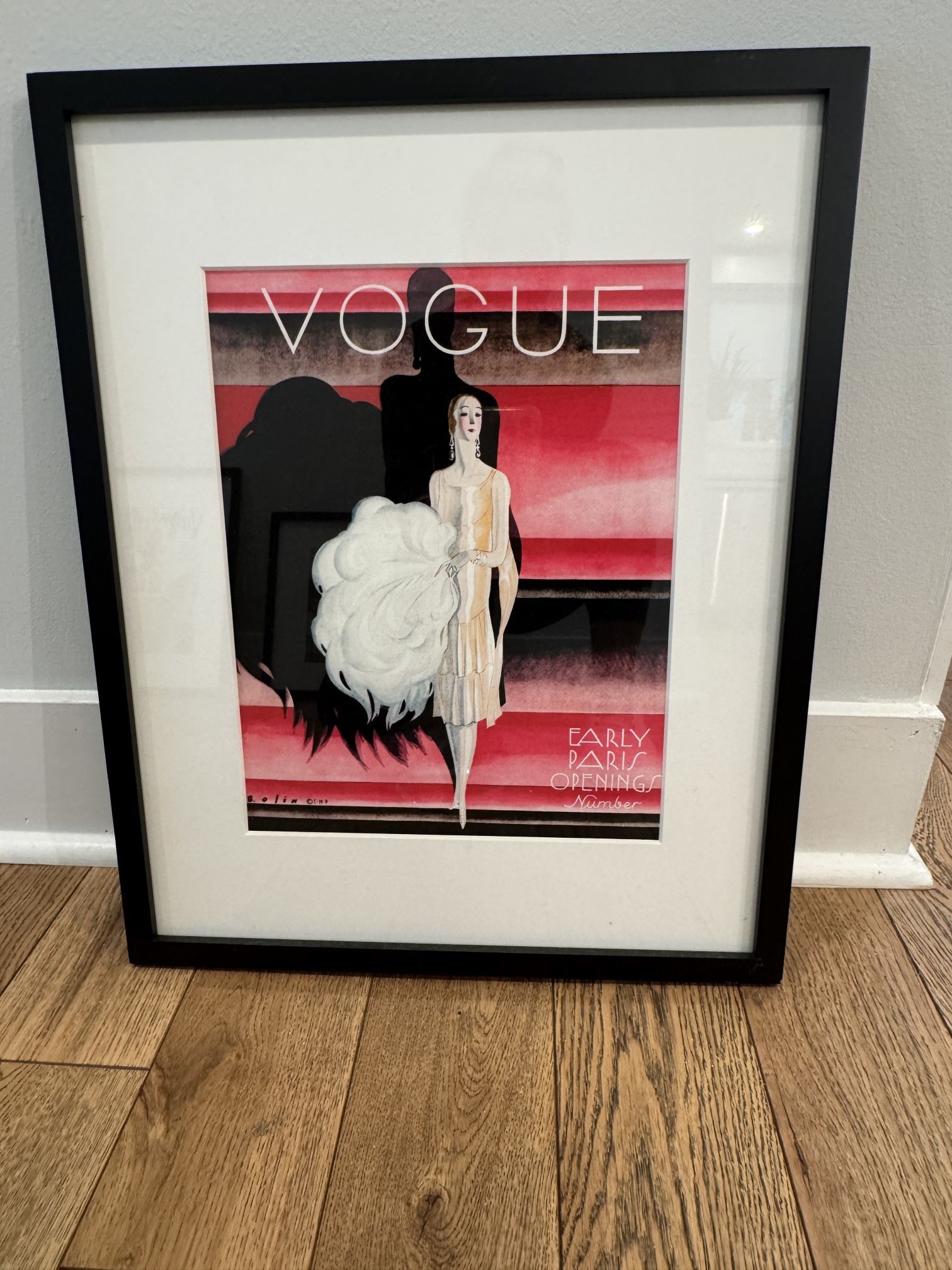 Framed & Matted Vogue Pictures
