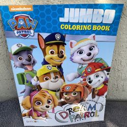 Disney Jumbo Paw Patrol Coloring Books..