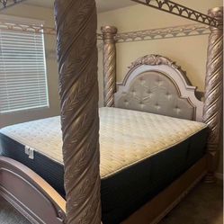 King canopy Bed Frame