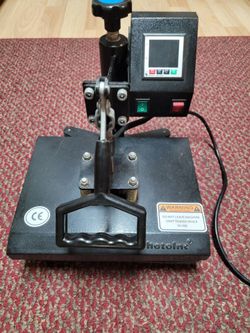 ephotoinc digital 9×12 Swing Away heat press