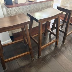 Bar counter stools (3)