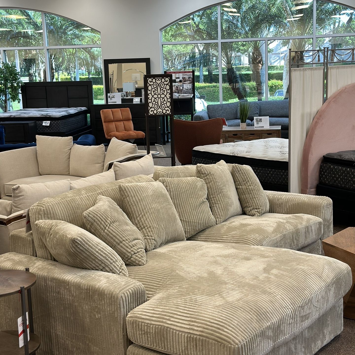 Brand new sectionals sofas in box- Flexible Payment options available $39 down. (Message for details) 