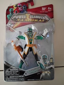 Vintage Bandai Power Rangers Super Samurai Green Ranger action figure Original Packaging