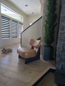 Solange leather chair by Castlery