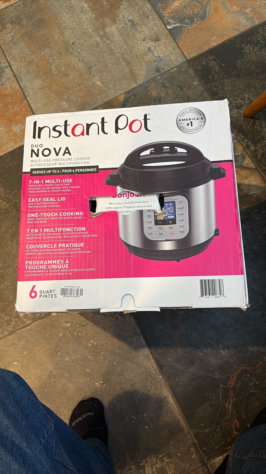 Instant Pot Sup Nova 6 Quart