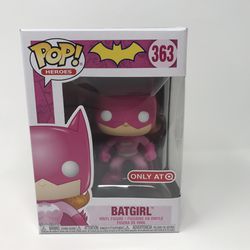 Funko Pop Target Exclusive DC Batgirl Breast Cancer Awareness