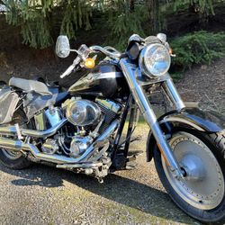 Only 3,000 Miles! 2003 Harley FLST FatBoy 100 yr Anniversary Edition