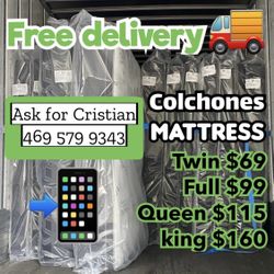 New Mattresses  Twin mattress Full mattress Queen mattress  King mattress  Colchones nuevos  Beds 