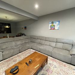 Electric Fully Reclining Sectional