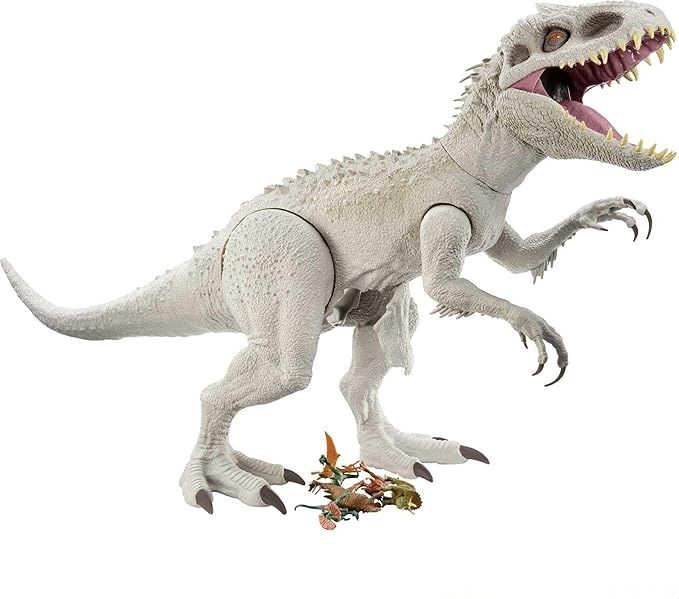 Like New Jurassic World Camp Cretaceous series, the Super Colossal Dominus Dinosaur Rex Toy Collection