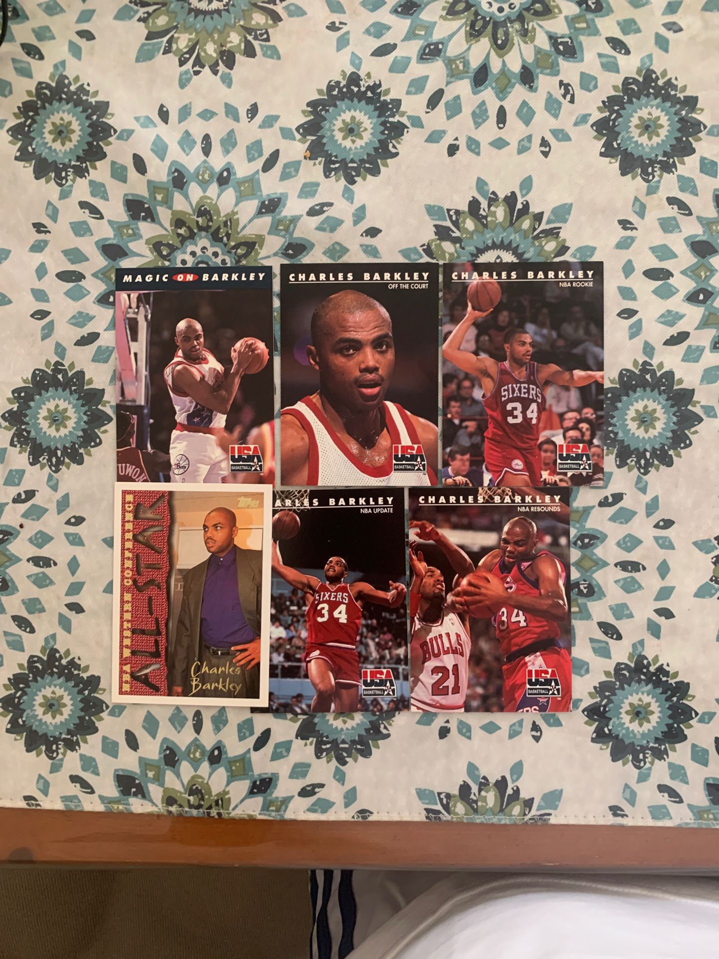 Charles Barkley basketball cards